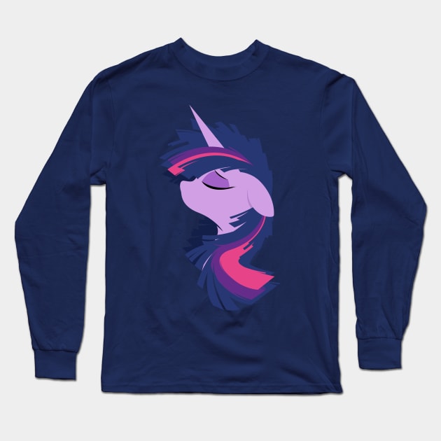 Twilight Sparkle Long Sleeve T-Shirt by RarieDash